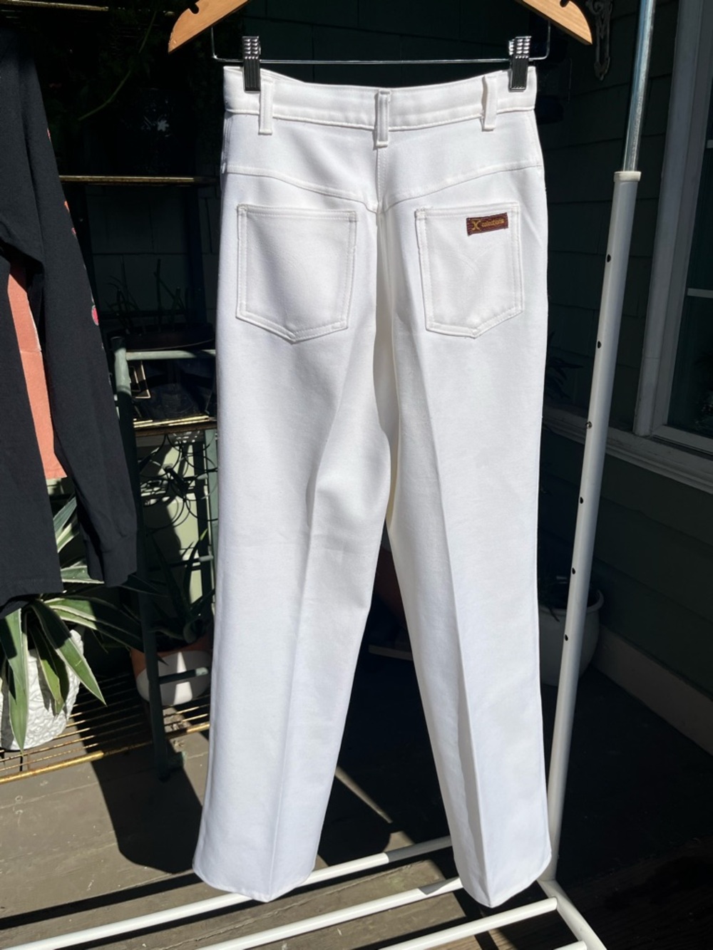 2000’s White Loose High Rise Pants